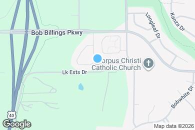 Map image of the property - 1522 Legend Trail Dr