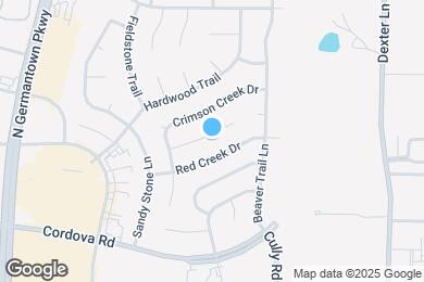 Map image of the property - 8257 River Creek Cove