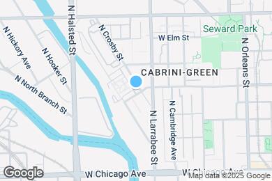 Map image of the property - 1002 N Crosby St
