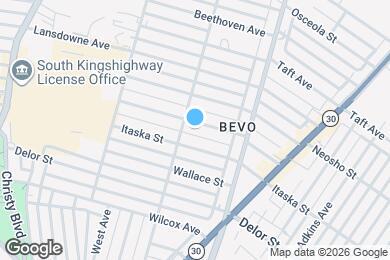 Map image of the property - 4360 Gannett St