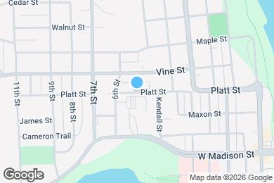 Map image of the property - 450 Platt St