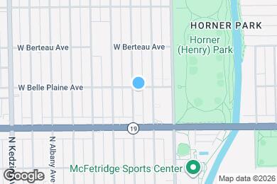 Map image of the property - 4055 N Francisco Ave