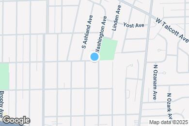Map image of the property - 1620 S Washington Ave
