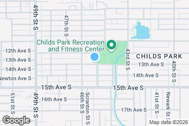 Map image of the property - 1245 45th St S