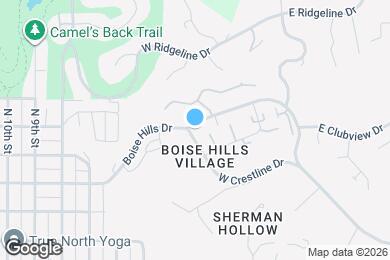 Map image of the property - 390 W Crestline Dr