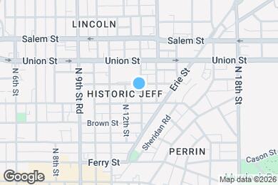 Map image of the property - 612-614 N. 13th Street