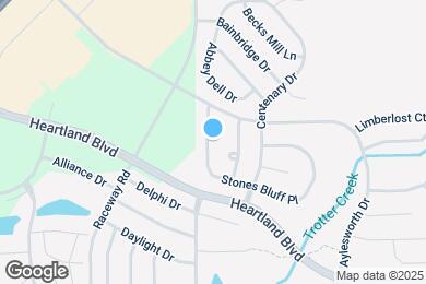 Map image of the property - 8551 Bluff Point Dr