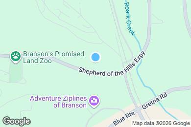 Map image of the property - 2316 Shepherd of the Hills Expy
