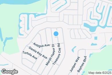 Map image of the property - 4500 Treasure Cay Rd