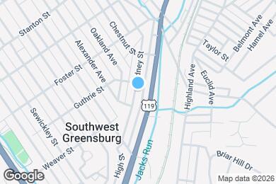 Map image of the property - 745 Sidney St