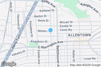 Map image of the property - 86 Craighead St
