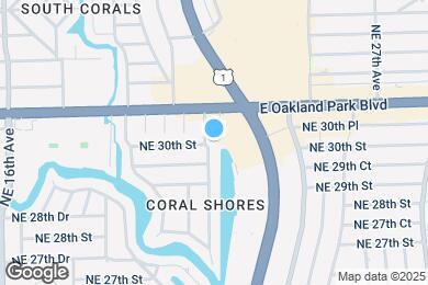 Map image of the property - 3000 NE 21st Ter
