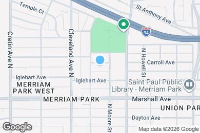 Map image of the property - 2000 Carroll Ave