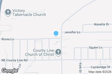 Map image of the property - 2821 Roma Ln