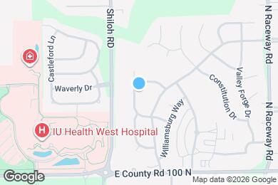 Map image of the property - 1261 Legacy Ln