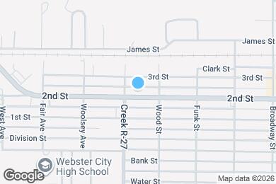 Map image of the property - 1219 2nd St