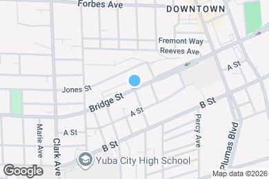 Map image of the property - 834 Hawthorne St