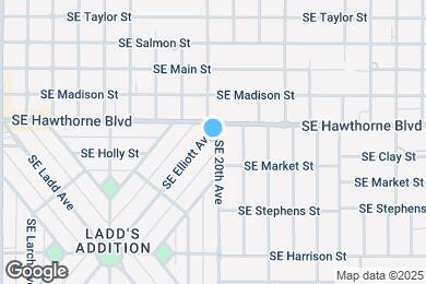 Map image of the property - 1960 SE Hawthorne Blvd