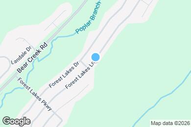 Map image of the property - 2306 Forest Lakes Ln