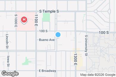 Map image of the property - 127 S 1200 E