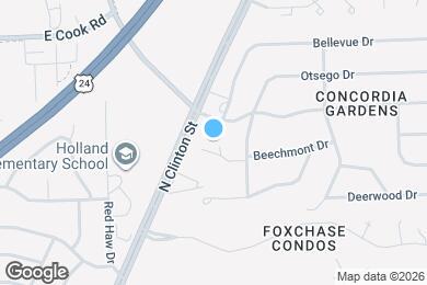 Map image of the property - 1926 Beechmont Dr