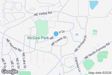 Map image of the property - 1630 NE Upper Dr