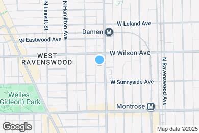 Map image of the property - 4532 N Damen Ave