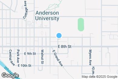 Map image of the property - 1303 E 7th St