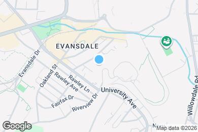 Map image of the property - 861 E Saint Johns St