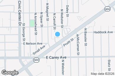Map image of the property - 2512 Carroll St