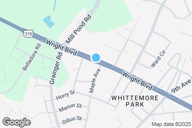 Map image of the property - 1703 Wright Blvd