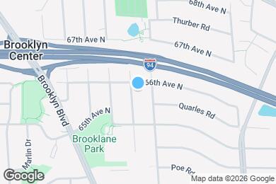 Map image of the property - 6536 Chowen Ave N