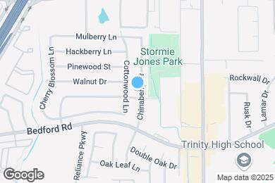 Map image of the property - 2405 Chinaberry Dr