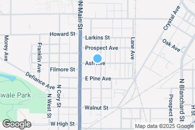 Map image of the property - 127 Ash Ave