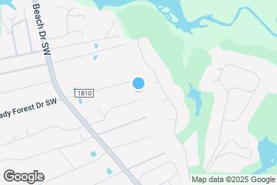 Map image of the property - 8918 Landing Dr SW