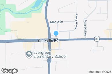 Map image of the property - 7046 E US Hwy 36