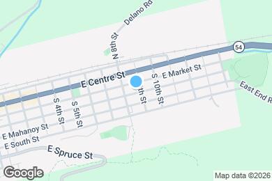 Map image of the property - 829 E Pine St