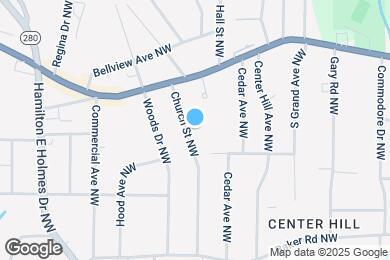 Map image of the property - 691 Church St NW