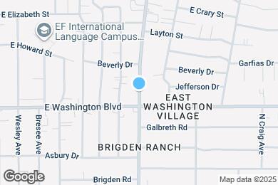 Map image of the property - 1637 N Allen Ave