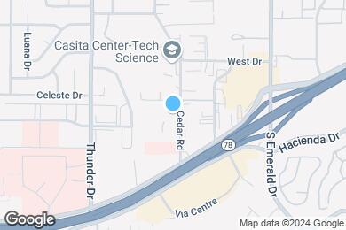 Map image of the property - Vista Pacifica Apartments