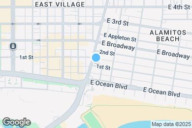 Map image of the property - 801 E 1st St