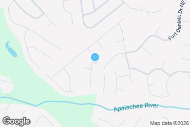 Map image of the property - 1795 Fort Daniels Trail