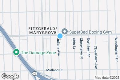 Map image of the property - 15892 Indiana St