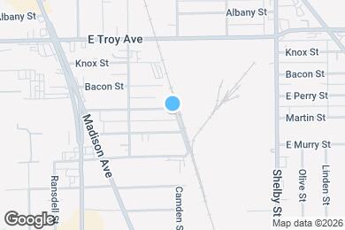 Map image of the property - 755 E Perry St