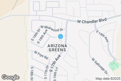 Map image of the property - 1714 W Amberwood Dr