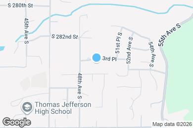 Map image of the property - 4903 S 283rd Pl