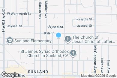 Map image of the property - 10723 Rhodesia Ave