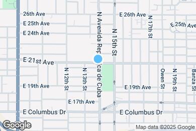 Map image of the property - 1316 Holmes Ave