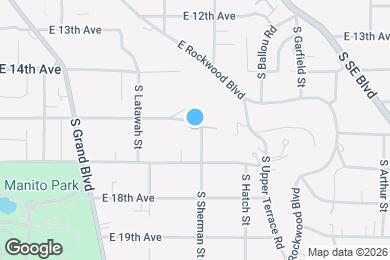 Map image of the property - 512 E 16th Ave