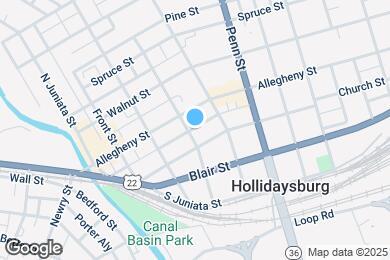 Map image of the property - 312 Wayne St